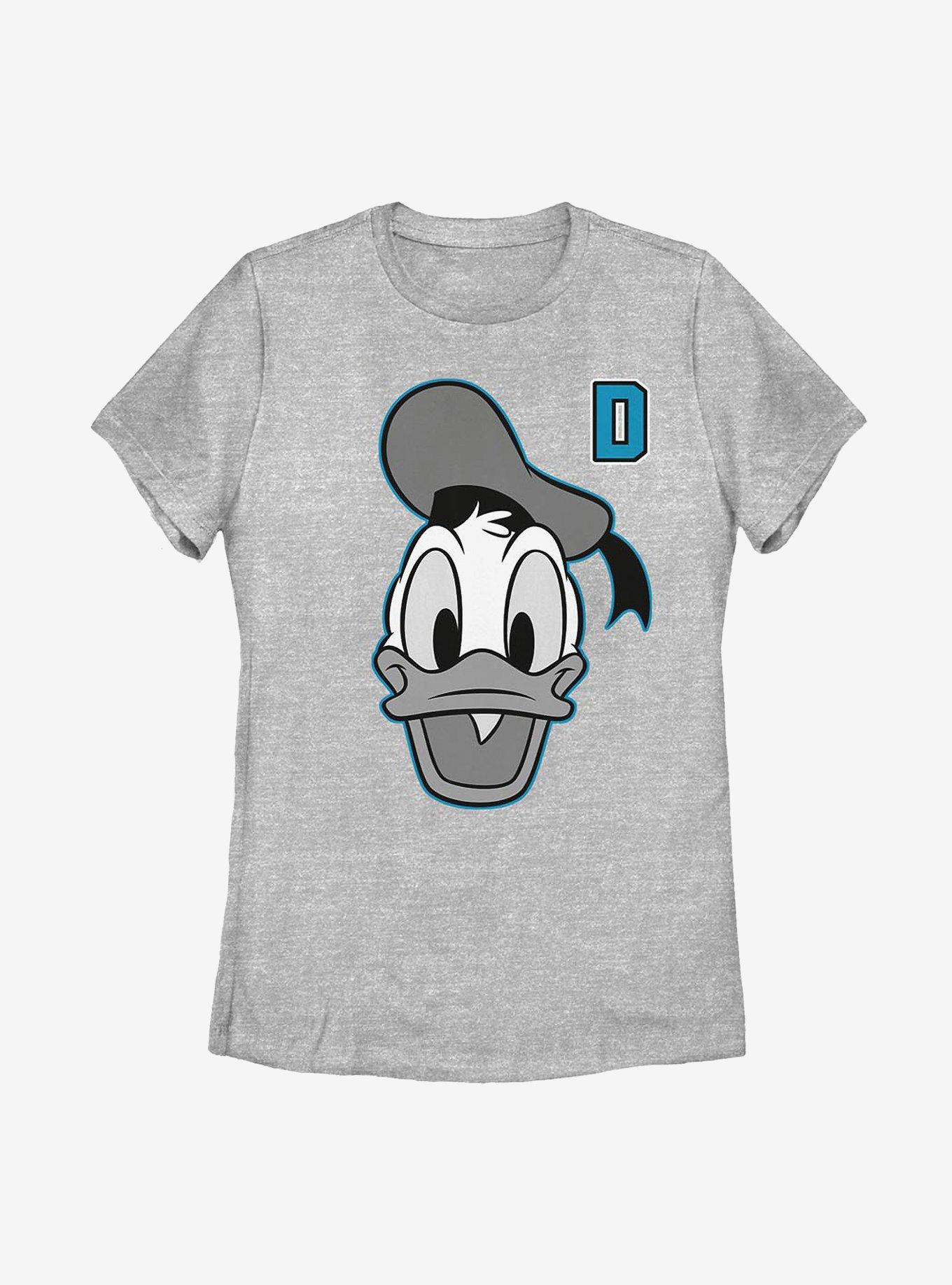 Disney Donald Duck Letter Duck Womens T-Shirt, , hi-res