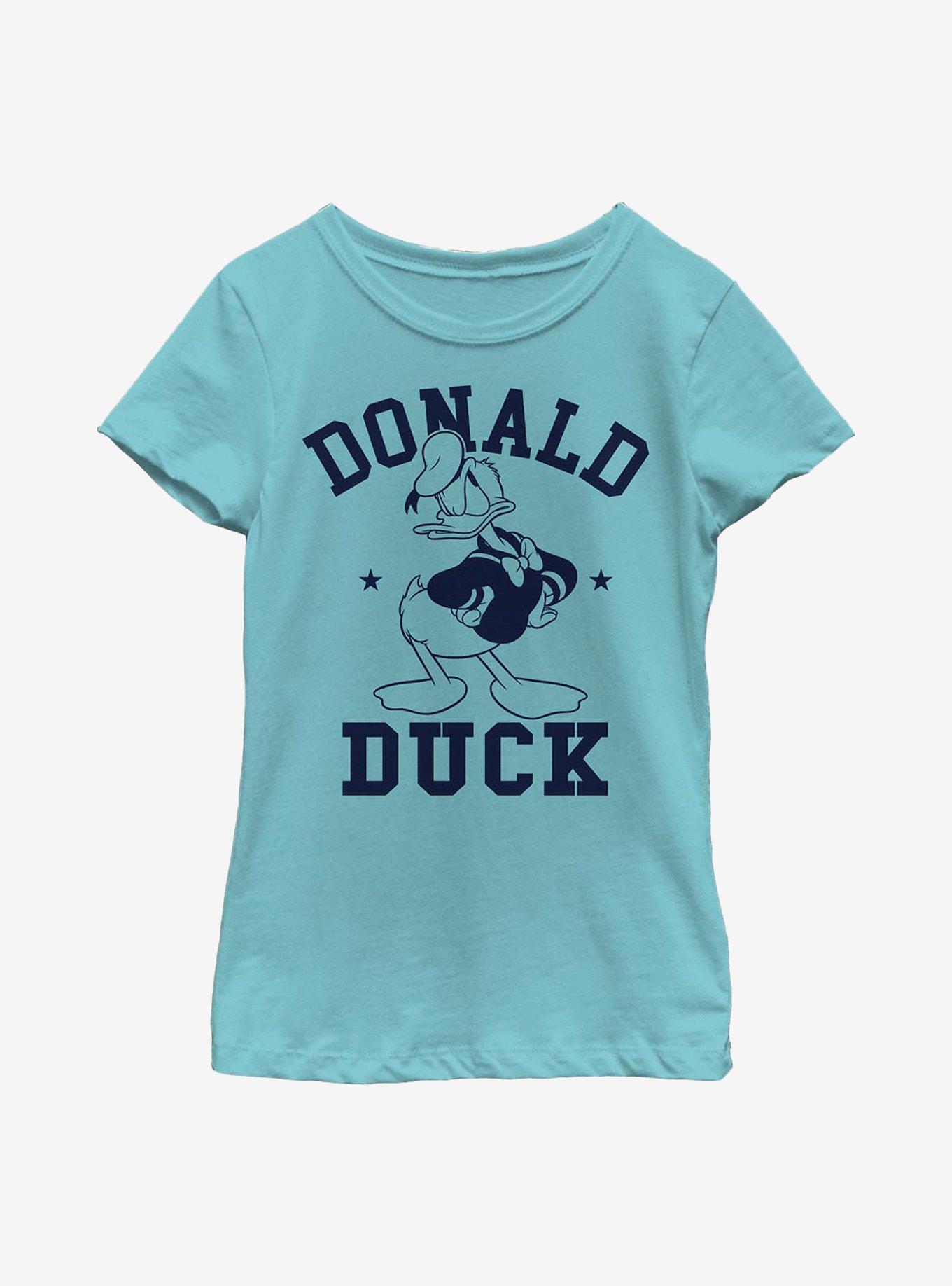 Disney Donald Duck Goes To College Youth Girls T-Shirt, , hi-res