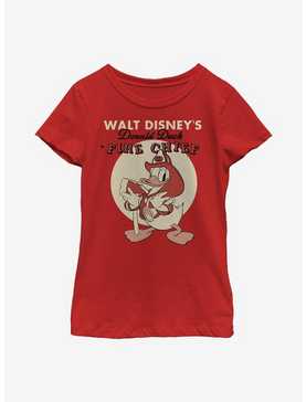 Disney Donald Duck Vintage Fireman Donald Youth Girls T-Shirt, , hi-res