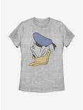 Disney Donald Duck Face Womens T-Shirt, ATH HTR, hi-res