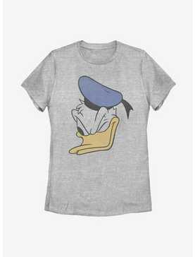 Disney Donald Duck Face Womens T-Shirt, , hi-res