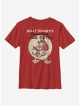 Disney Donald Duck Vintage Fireman Donald Youth T-Shirt, RED, hi-res