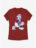 Disney Donald Duck Heritage Womens T-Shirt, RED, hi-res