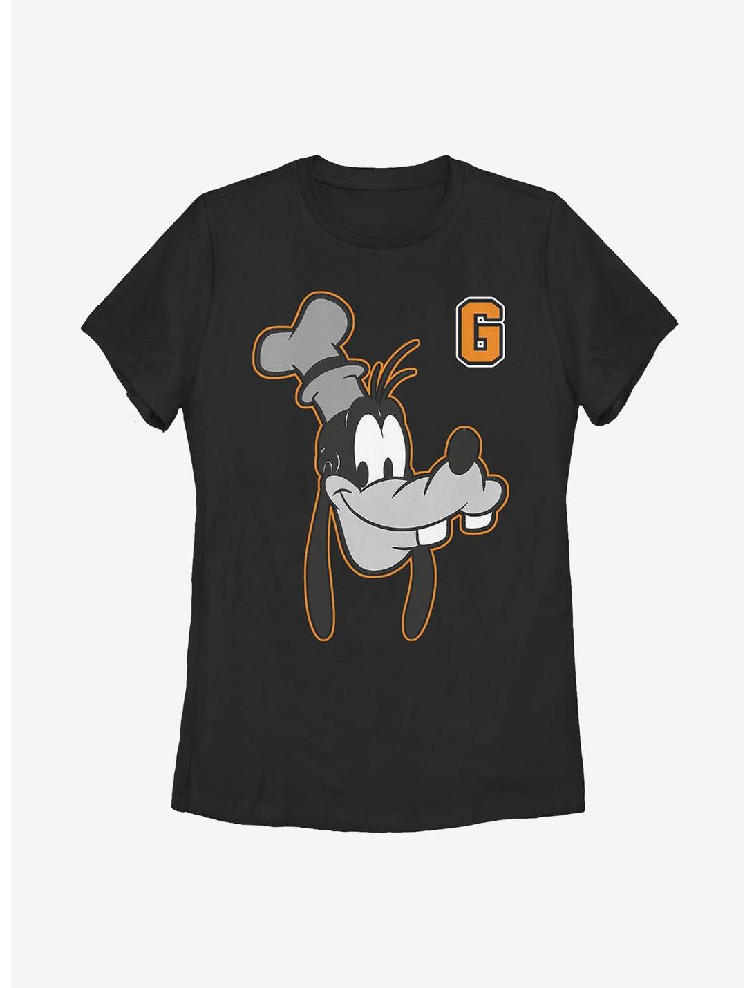 Disney Goofy Letter Goof Womens T-Shirt, BLACK, hi-res