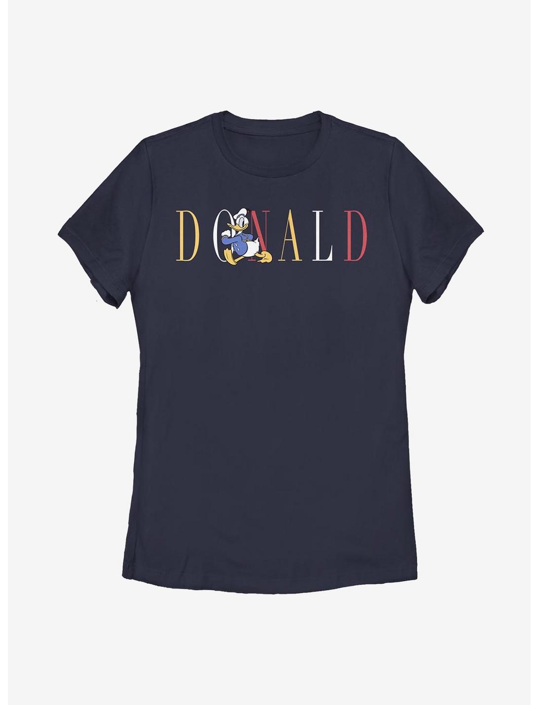Disney Donald Duck Fashion Womens T-Shirt, NAVY, hi-res