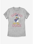 Disney Donald Duck Hello Womens T-Shirt, ATH HTR, hi-res