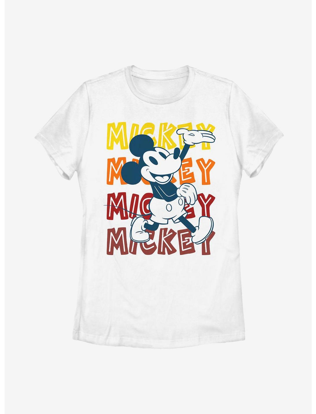 Disney Mickey Mouse Hipster Mickey Womens T-Shirt, WHITE, hi-res