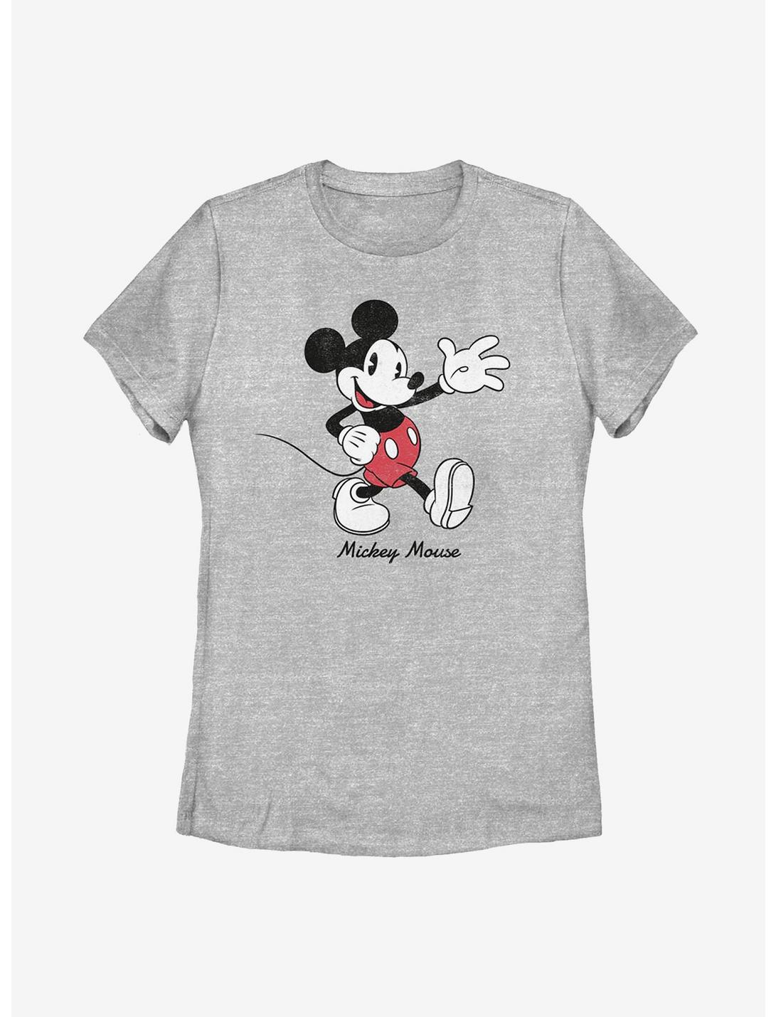 Disney Mickey Mouse Vintage Sketch Womens T-Shirt, ATH HTR, hi-res