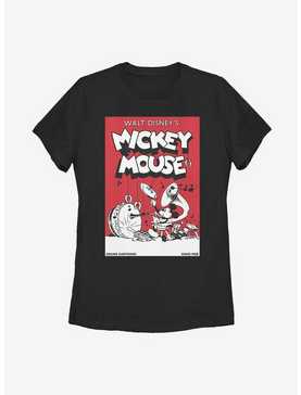 Disney Mickey Mouse Band Comic Womens T-Shirt, , hi-res