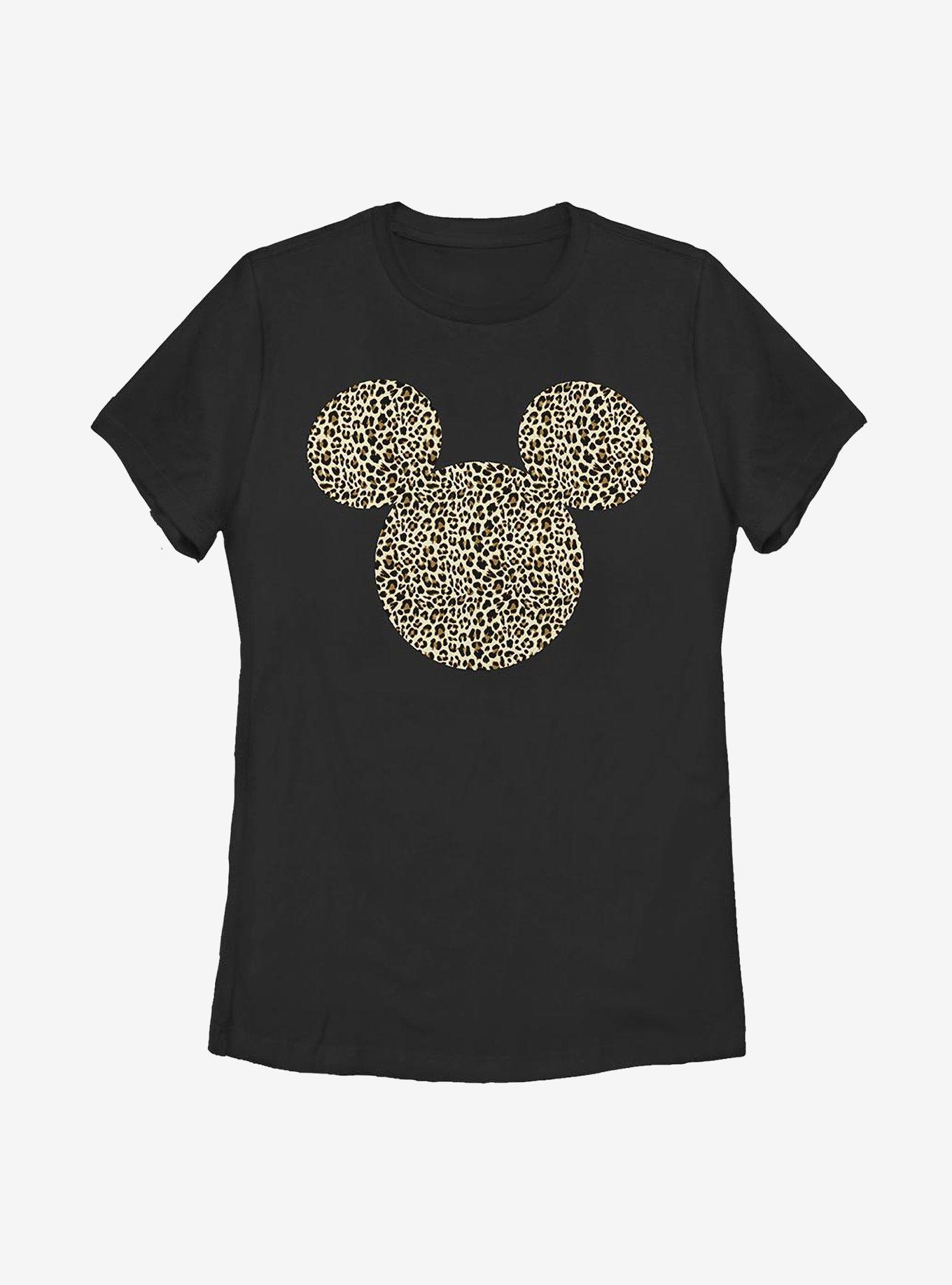 Disney Mickey Mouse Animal Ears Womens T-Shirt, , hi-res