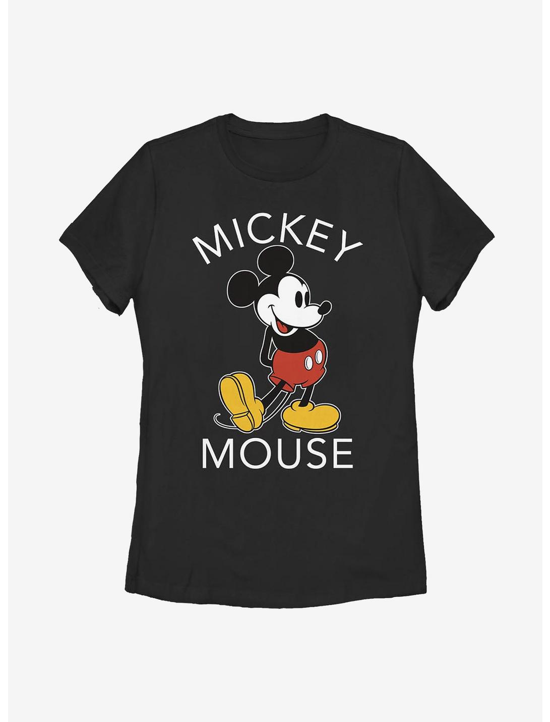 Disney Mickey Mouse Classic Womens T-Shirt, BLACK, hi-res