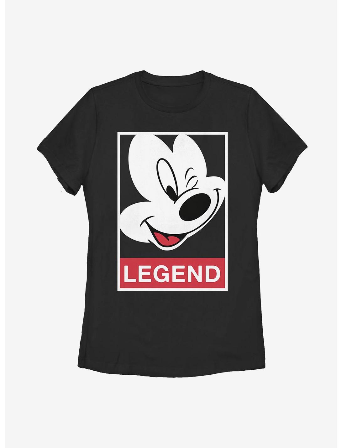 Disney Mickey Mouse Legend Womens T-Shirt, BLACK, hi-res
