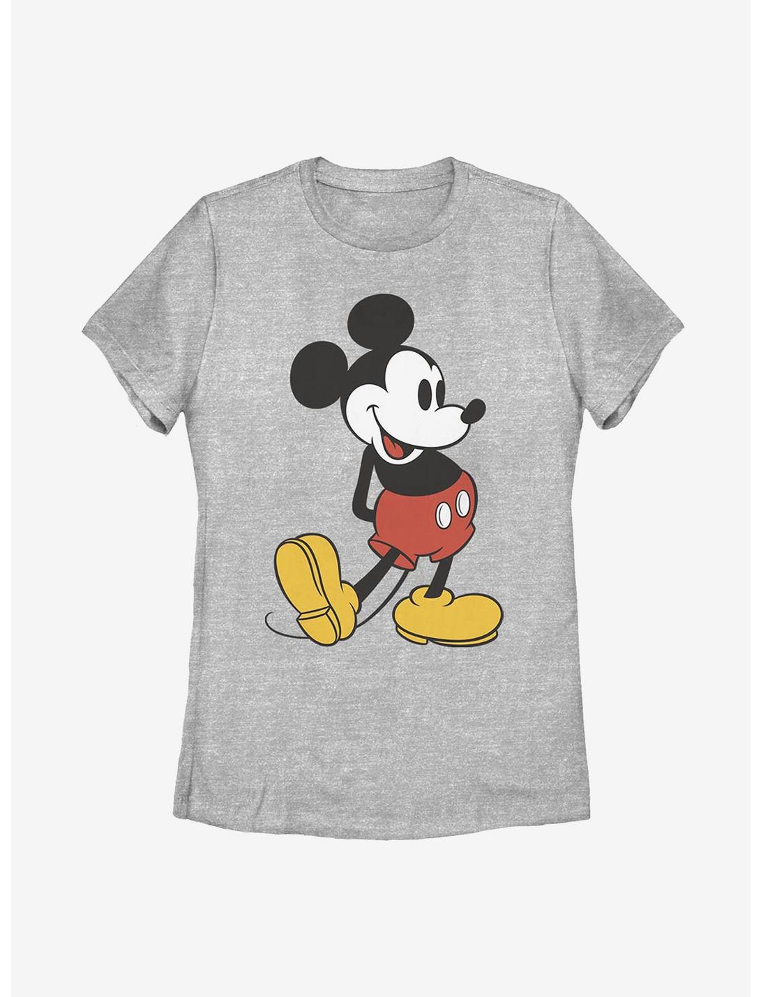 Disney Mickey Mouse Classic Mickey Womens T-Shirt, ATH HTR, hi-res