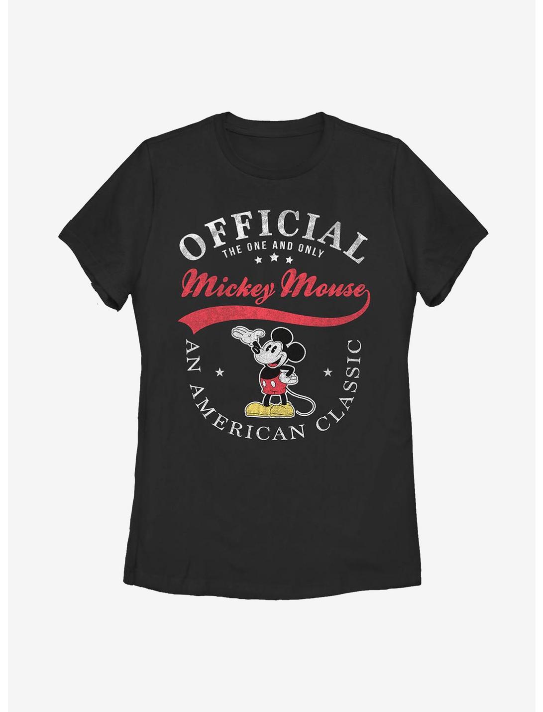 Disney Mickey Mouse Classic Mickey Womens T-Shirt, BLACK, hi-res