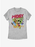 Disney Mickey Mouse Funky Bunch Womens T-Shirt, ATH HTR, hi-res