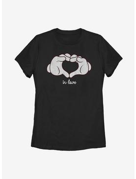 Disney Mickey Mouse Glove Heart Womens T-Shirt, , hi-res