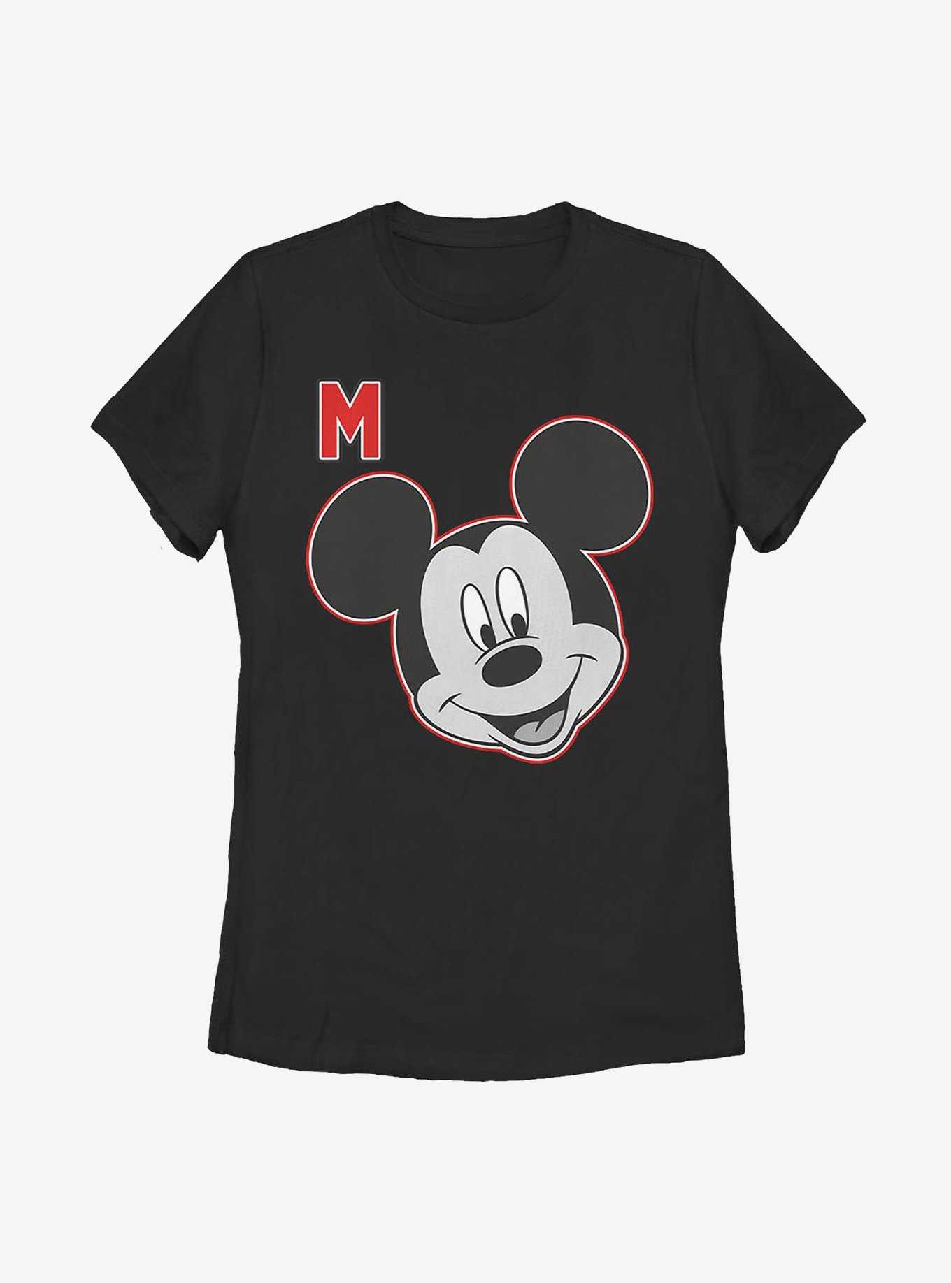Disney Mickey Mouse Letter Mickey Womens T-Shirt, , hi-res