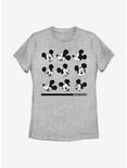 Disney Mickey Mouse Expressions Womens T-Shirt, ATH HTR, hi-res