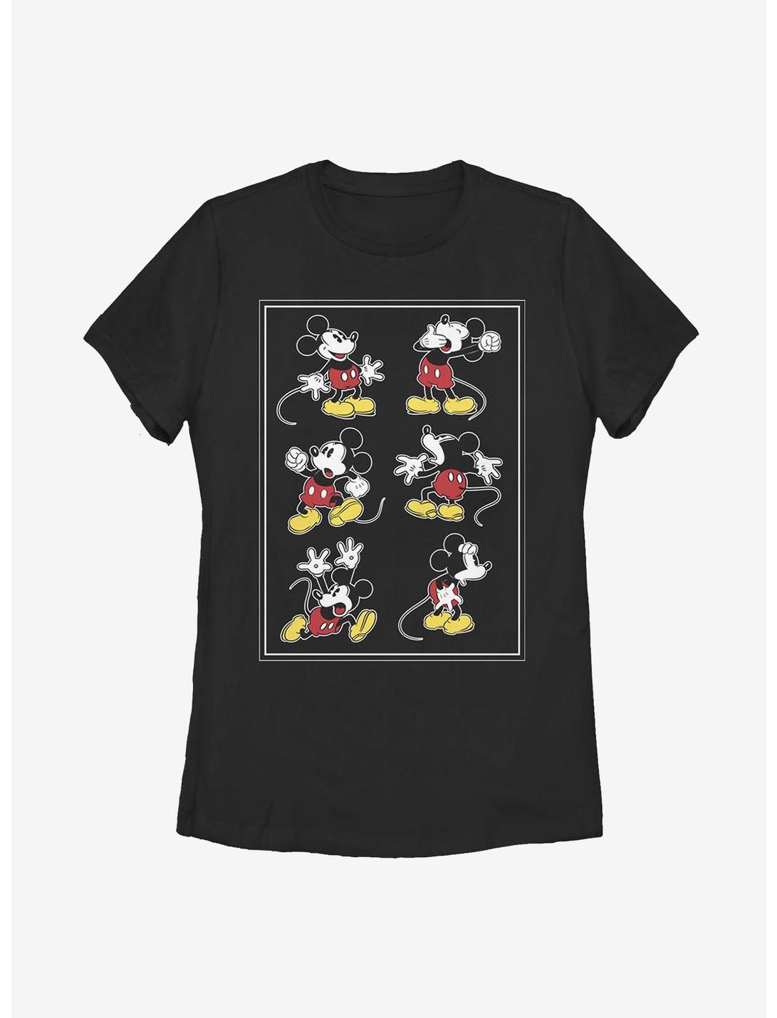 Disney Mickey Mouse Looks Womens T-Shirt, BLACK, hi-res