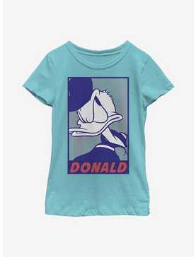Disney Donald Duck Comic Pop Duck Youth Girls T-Shirt, , hi-res
