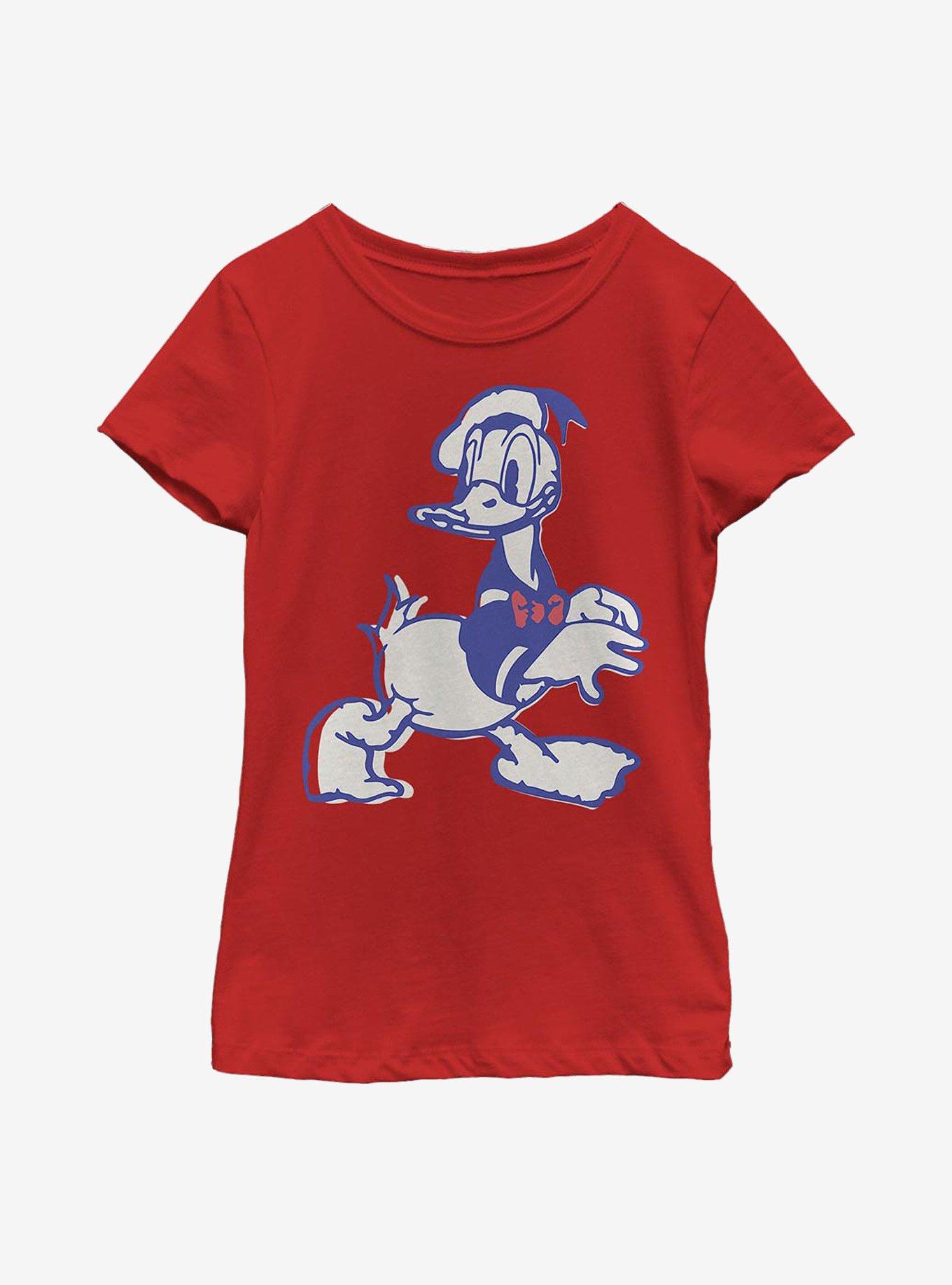 Disney Donald Duck Heritage Youth Girls T-Shirt, , hi-res