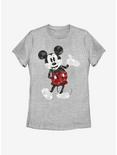 Disney Mickey Mouse Poly Womens T-Shirt, ATH HTR, hi-res