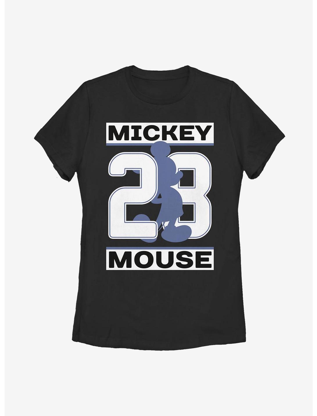 Disney Mickey Mouse Shadow Date Womens T-Shirt, BLACK, hi-res