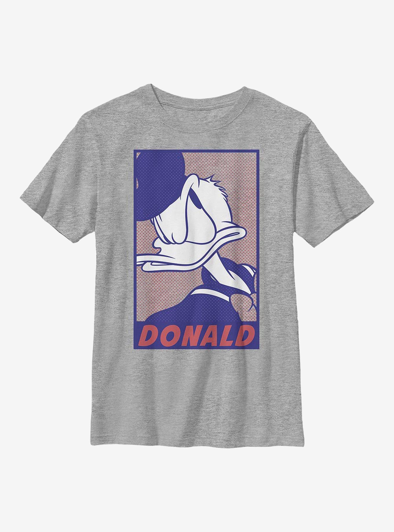 Disney Donald Duck Comic Pop Duck Youth T-Shirt, ATH HTR, hi-res