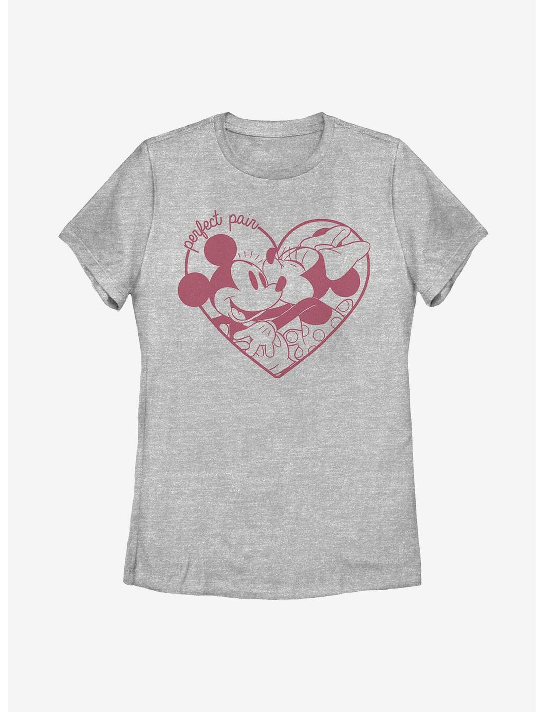 Disney Mickey Mouse Perfect Pair Womens T-Shirt, ATH HTR, hi-res