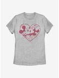 Disney Mickey Mouse Perfect Pair Womens T-Shirt, ATH HTR, hi-res