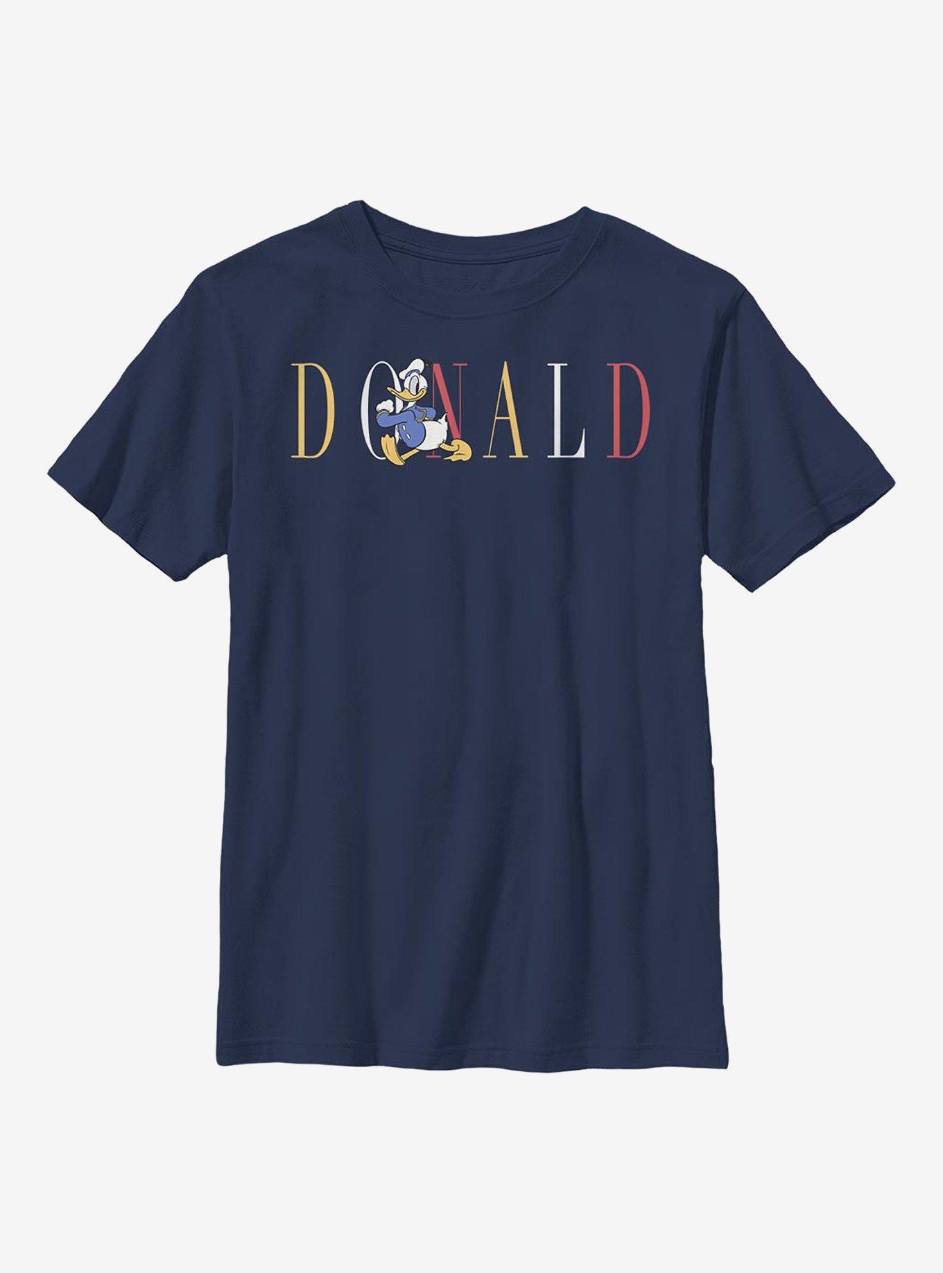 Disney Donald Duck Fashion Youth T-Shirt, NAVY, hi-res