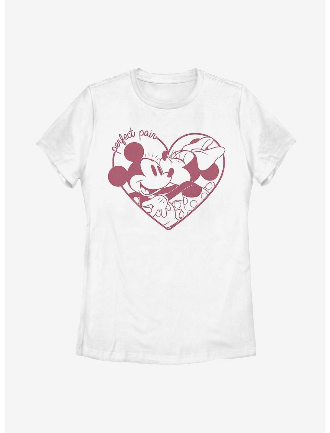 Disney Mickey Mouse Perfect Pair Womens T-Shirt, WHITE, hi-res