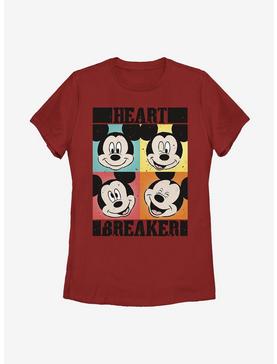 Disney Mickey Mouse Heart Womens T-Shirt, , hi-res
