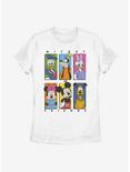 Disney Mickey Mouse Six Up Womens T-Shirt, WHITE, hi-res