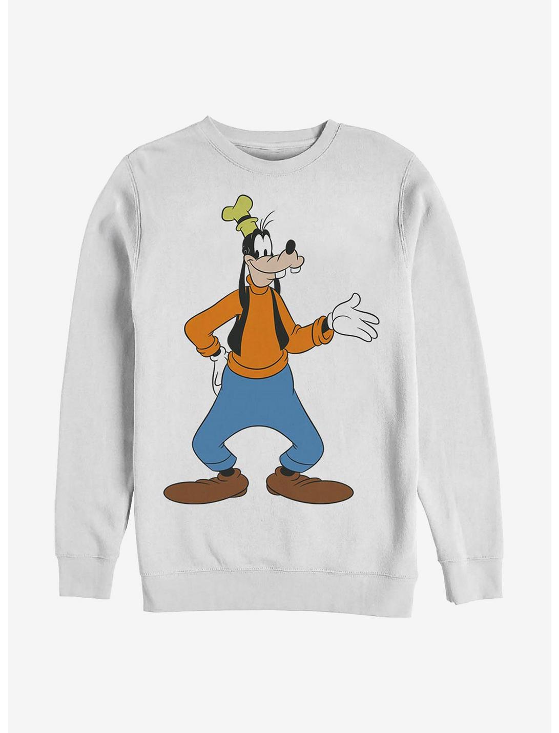 Disney Goofy Traditional Goofy Sweatshirt, WHITE, hi-res