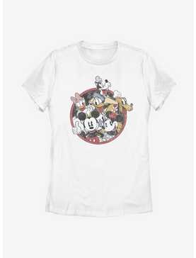 Disney Mickey Mouse Retro Groupie Womens T-Shirt, , hi-res