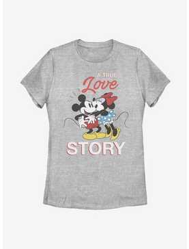 Disney Mickey Mouse True Love Story Womens T-Shirt, , hi-res