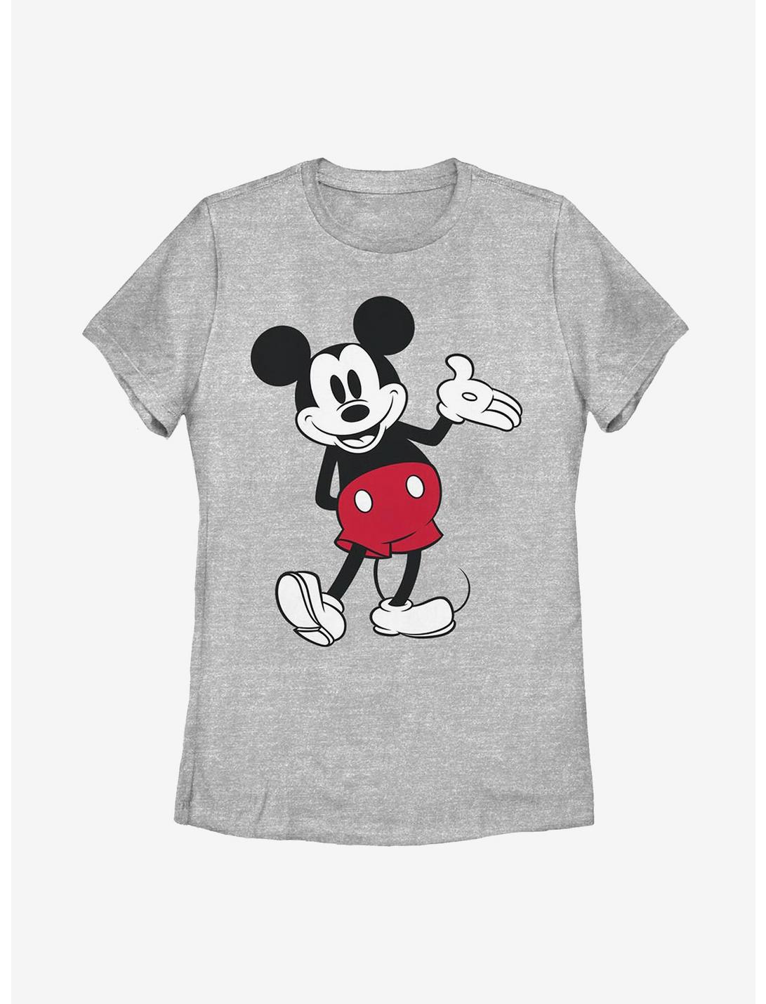 Disney Mickey Mouse World Famous Mouse Womens T-Shirt, ATH HTR, hi-res