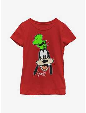 Disney Goofy Big Face Youth Girls T-Shirt, , hi-res