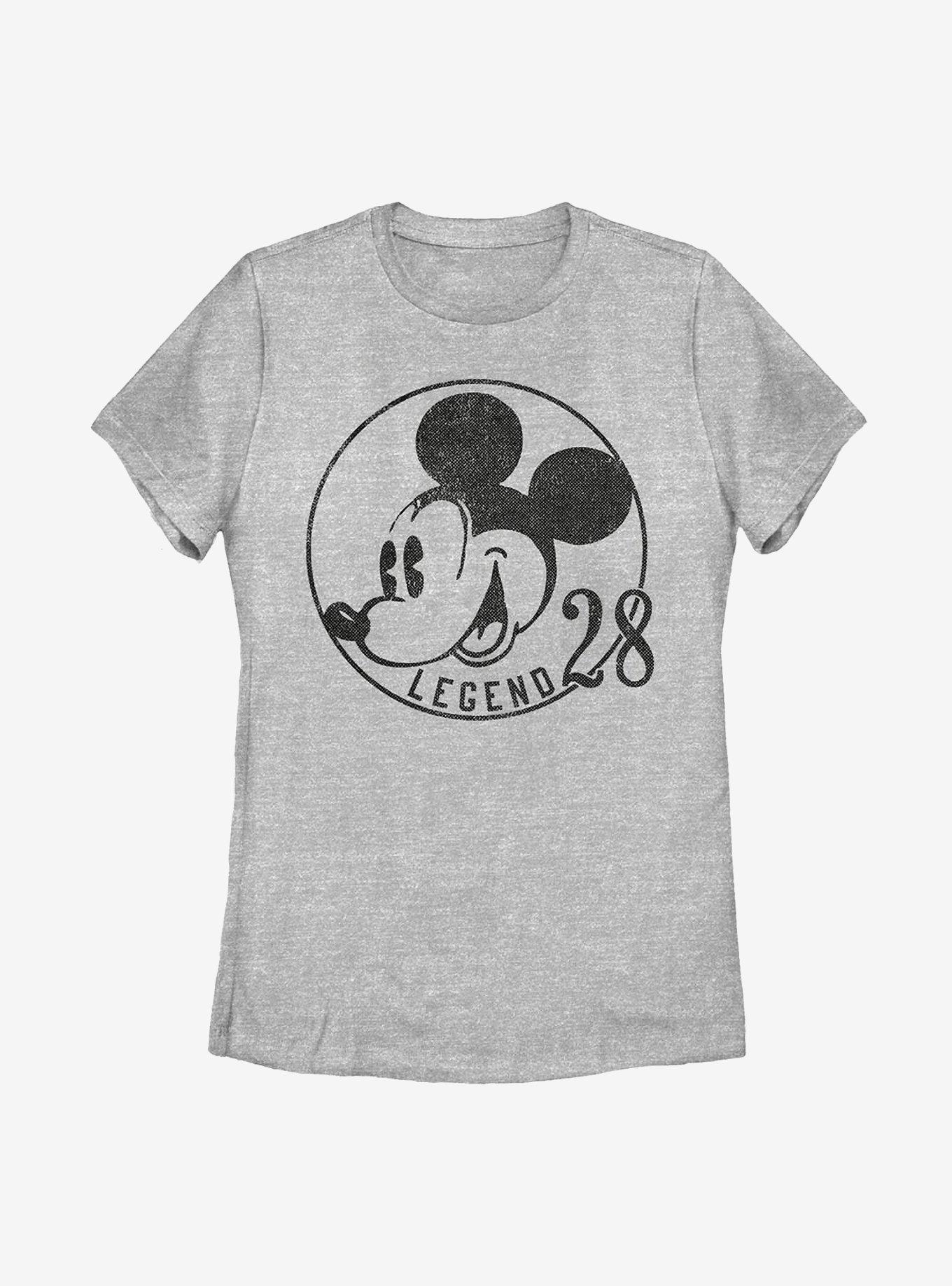 Disney Mickey Mouse 1928 Legend Womens T-Shirt, ATH HTR, hi-res