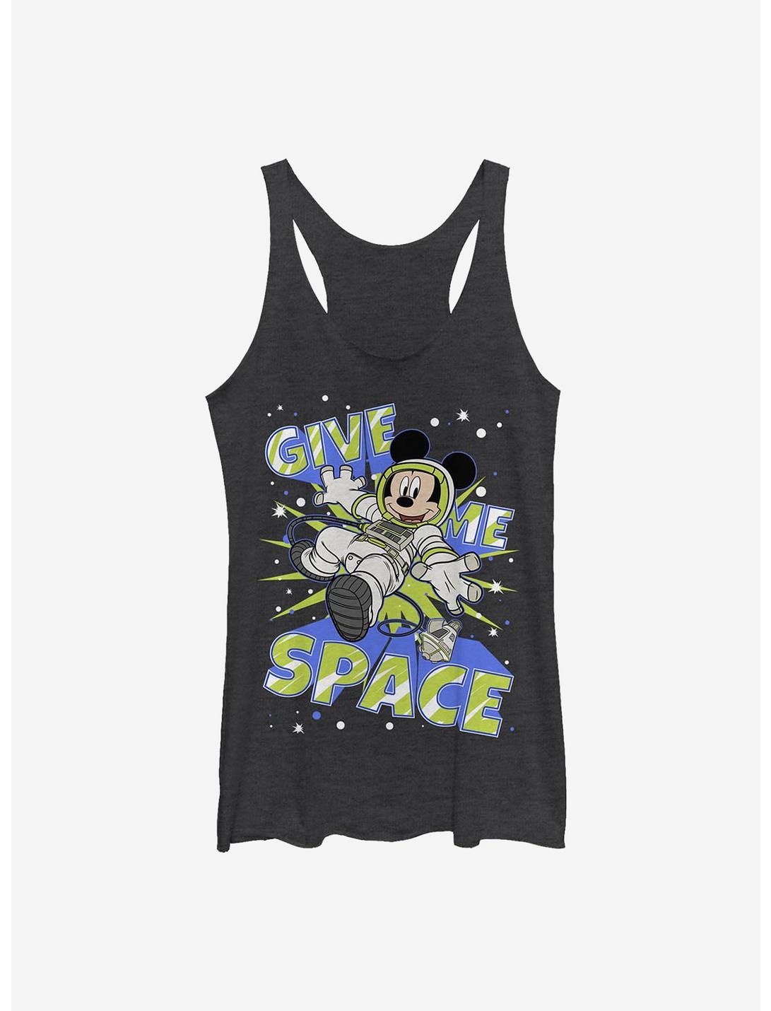 Disney Mickey Mouse Spacey Mickey Womens Tank Top, BLK HTR, hi-res