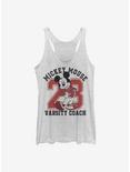 Disney Mickey Mouse Varsity Mouse Womens Tank Top, WHITE HTR, hi-res