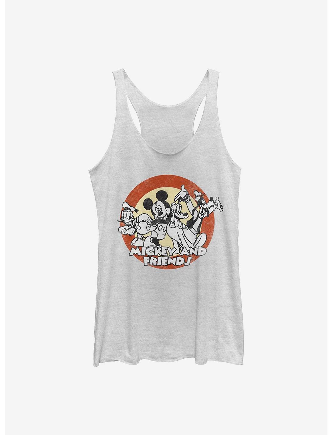 Disney Mickey Mouse Circle Of Trust Womens Tank Top, WHITE HTR, hi-res