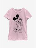 Disney Mickey Mouse Formal Mickey Youth Girls T-Shirt, PINK, hi-res
