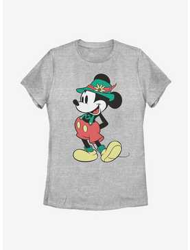 Disney Mickey Mouse Lederhosen Basics Womens T-Shirt, , hi-res