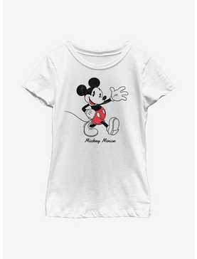 Disney Mickey Mouse Vintage Sketch Youth Girls T-Shirt, , hi-res