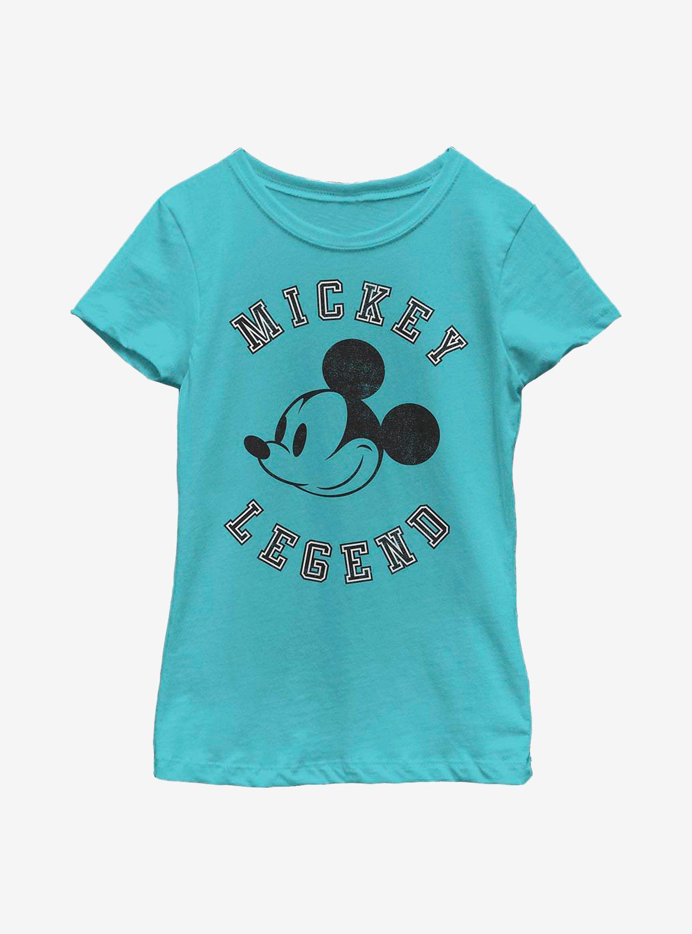 Disney Mickey Mouse Legend Youth Girls T-Shirt, , hi-res