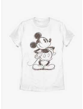 Disney Mickey Mouse Sketchy Mickey Womens T-Shirt, , hi-res
