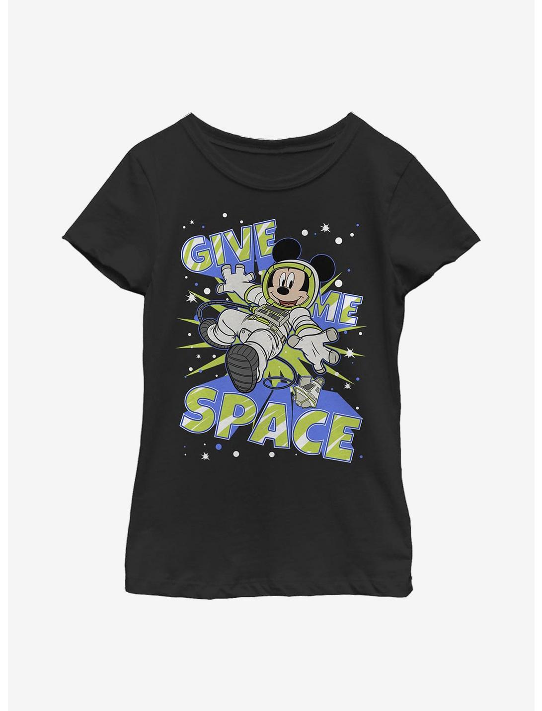 Disney Mickey Mouse Spacey Mickey Youth Girls T-Shirt, BLACK, hi-res