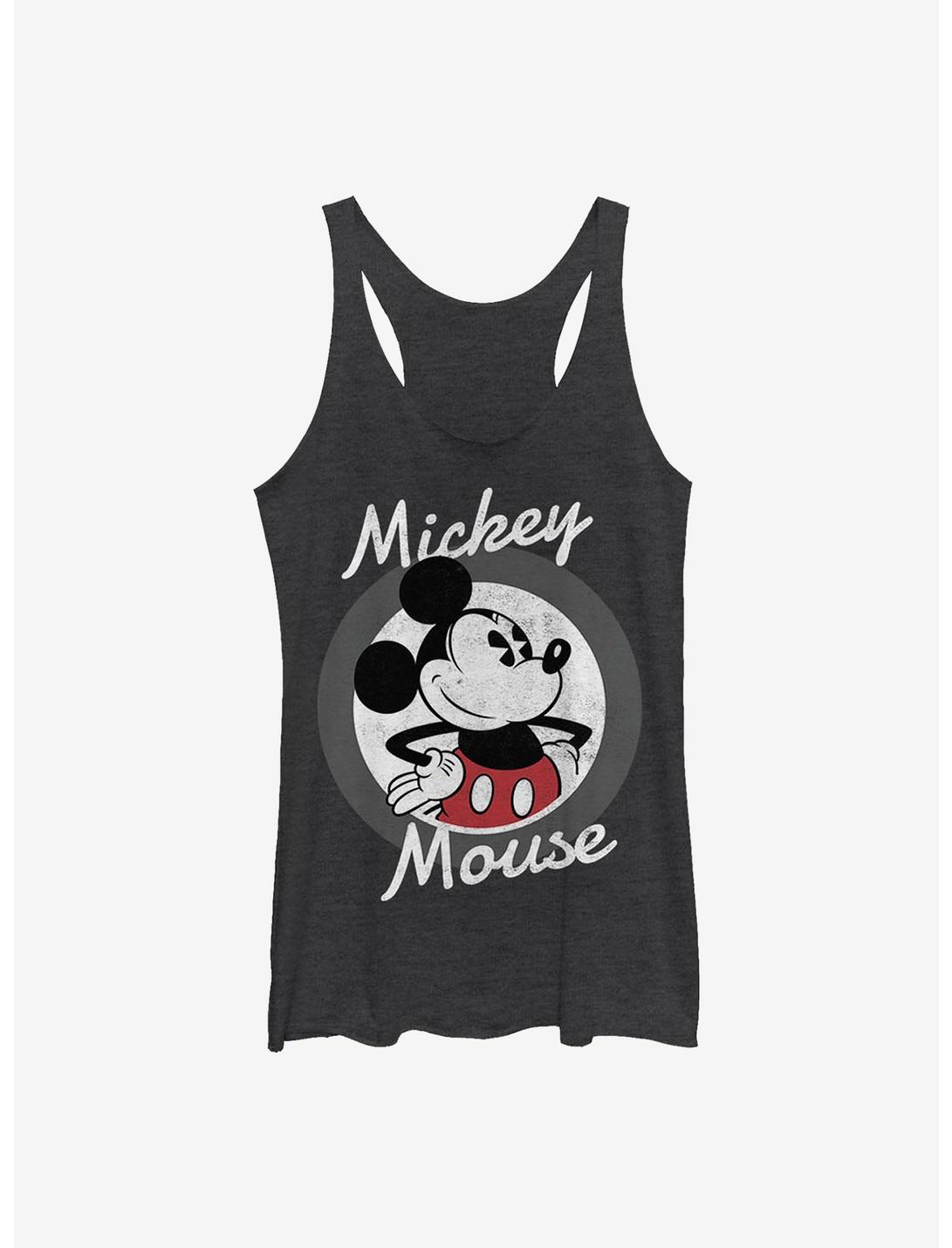 Disney Mickey Mouse 28 Womens Tank Top, BLK HTR, hi-res